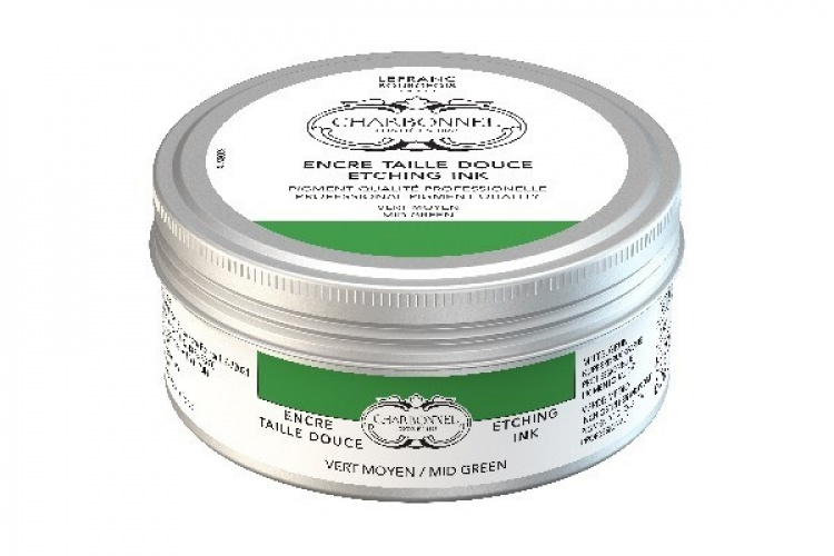 LB Charbonnel Intaglio Etching Ink 200Ml Medium Green 561 LB Charbonnel Intaglio Etching Ink 200Ml Medium Green 561