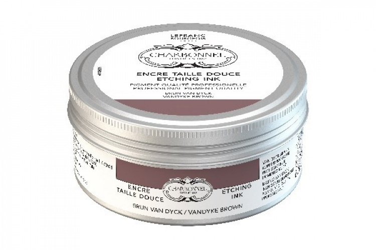 LB Charbonnel Intaglio Etching Ink 200Ml Van Dyck Brow 111 LB Charbonnel Intaglio Etching Ink 200Ml Van Dyck Brow 111
