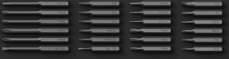 Xiaomi sladdlös precisionsskruvmejselsats batteridriven skruvmejselsats