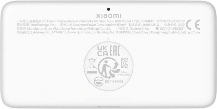 Xiaomi Mi temperatur- och fuktighetsmätare Pro temperatur- och fuktighetsmätare för inomhusbruk