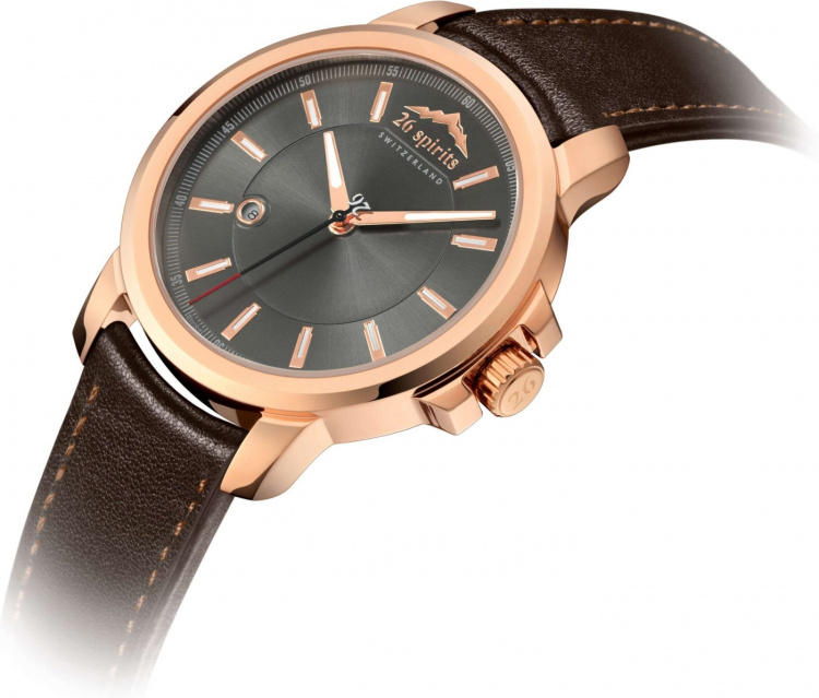 26 Spirits The Elegant Silver Swan Armbandsur, 42 mm