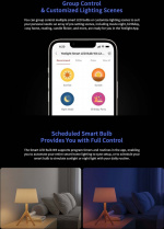 Yeelight LED Smart Bulb W4 Lite Flerfärgad smart lampa, E27, 4-pack