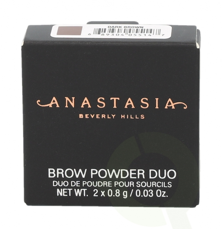 Anastasia Beverly Hills Brow Powder Duo 1.6 gr Dark Brown/2x 0,8gr