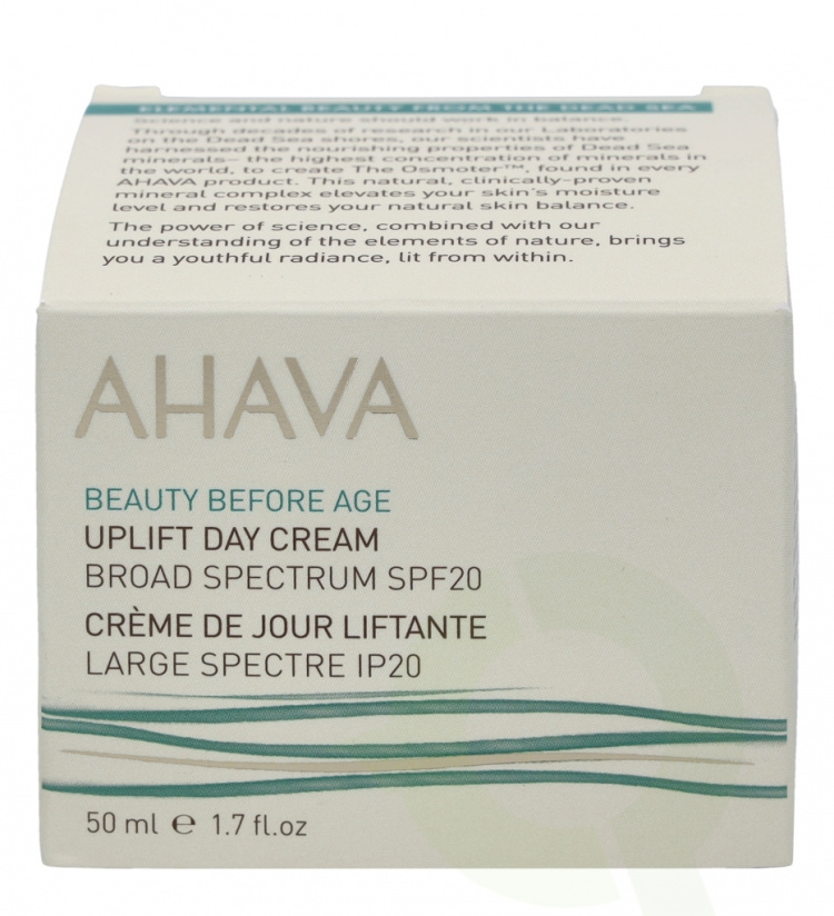 Ahava Beauty Before Age Uplift Day Cream SPF20 50 ml For Sensitive Skin