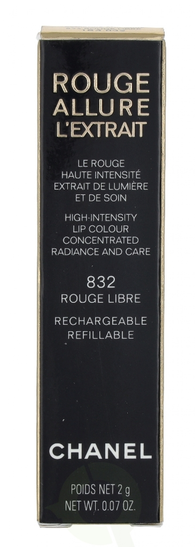 Chanel Rouge Allure L\'Extrait High-Intensity Lip Colour 2 gr #832 Rouge Libre