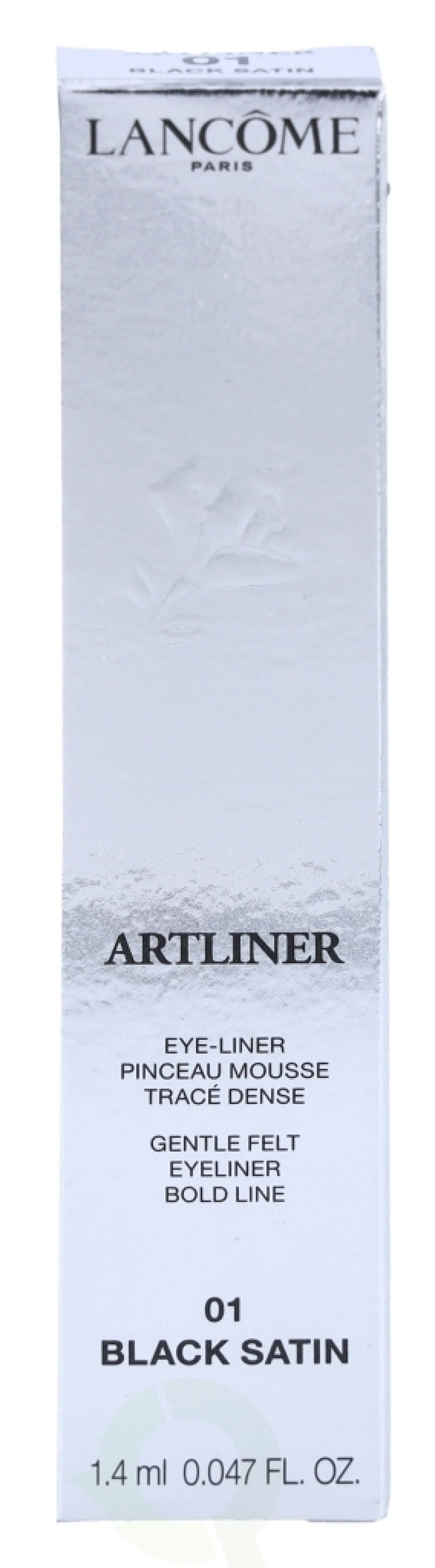 Lancome Artliner Gentle Felt Eyeliner 1.4 ml #01Black Satin - Gentle Felt - Bold Line