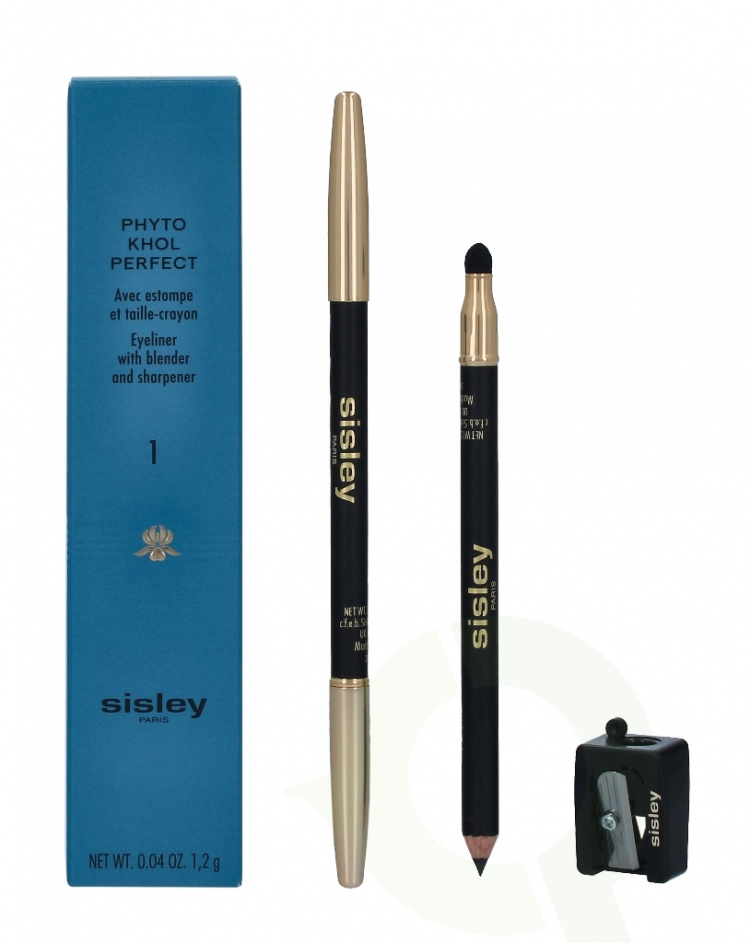 Sisley Phyto Khol Perfect Eyeliner 1.2 gr #01 Black - With Blender And Sharpener