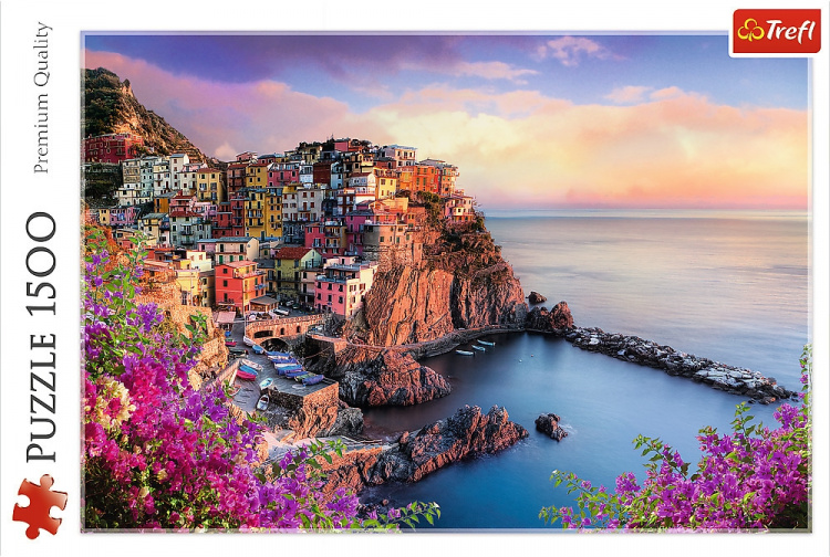 TREFL Manarola pussel, 1500 bitar