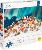 Mauri Kunnas julpussel, 1000 bitar Mauri Kunnas julpussel, 1000 bitar
