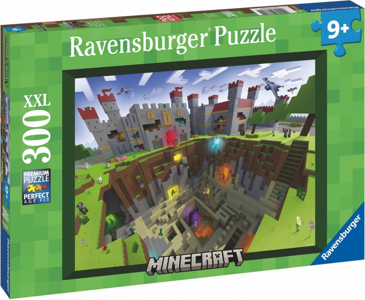 Minecraft Cutaway Pussel, 300 bitar Minecraft Cutaway Pussel, 300 bitar