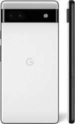 Google Pixel 6a 5G-telefon, 128/6 GB, Chalk