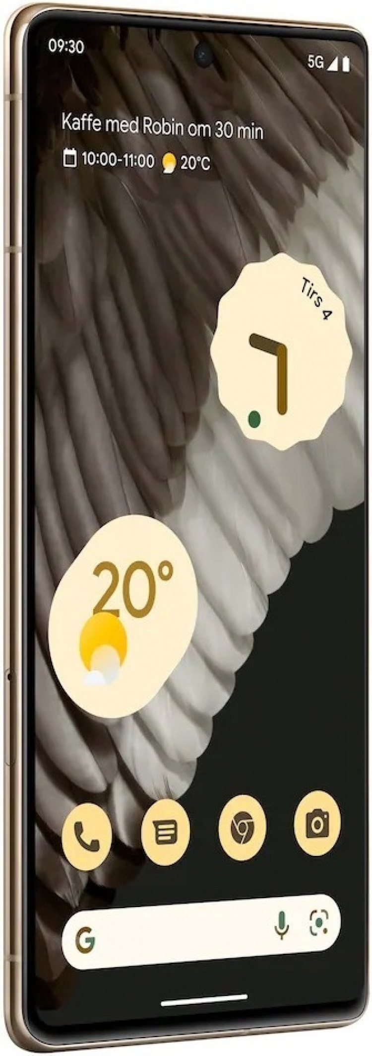 Google Pixel 7 Pro 5G-telefon, 128/12 GB, Hazel