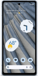 Google Pixel 7a 5G-telefon, 128/8 GB, blå