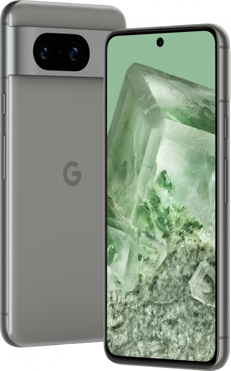 Google Pixel 8 5G-telefon, 128/8 GB, Hazel