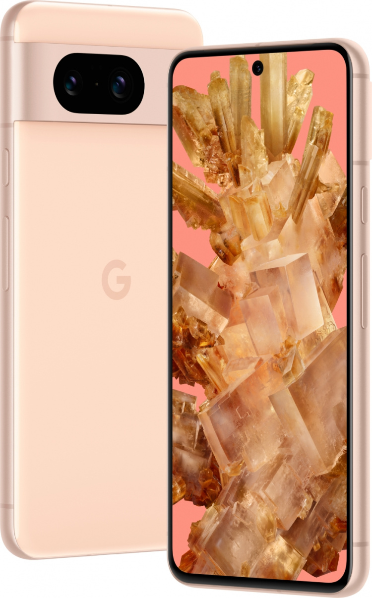 Google Pixel 8 5G-telefon, 128/8GB, Rose Google Pixel 8 5G-telefon, 128/8GB, Rose