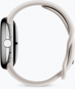 Google Pixel Watch 2 WiFi smart klocka, silver/porslin