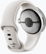 Google Pixel Watch 2 WiFi smart klocka, silver/porslin