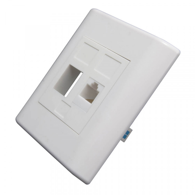 Triax Vägguttag Keystone CAT6 Rak