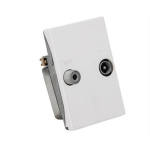 Triax Vägguttag 2-vägs TD 241E Vit