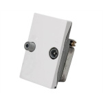 Triax Vägguttag 2-vägs TD 241E Vit