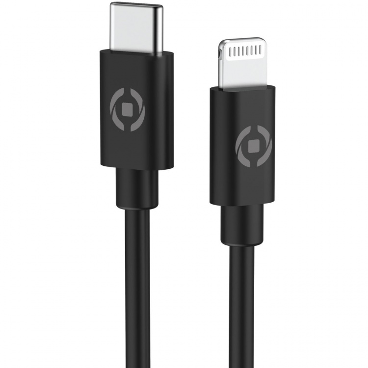 Celly Billaddare Mini USB-C PD 20W + USB-C till Lightning-kabel Celly Billaddare Mini USB-C PD 20W + USB-C till Lightning-kabel