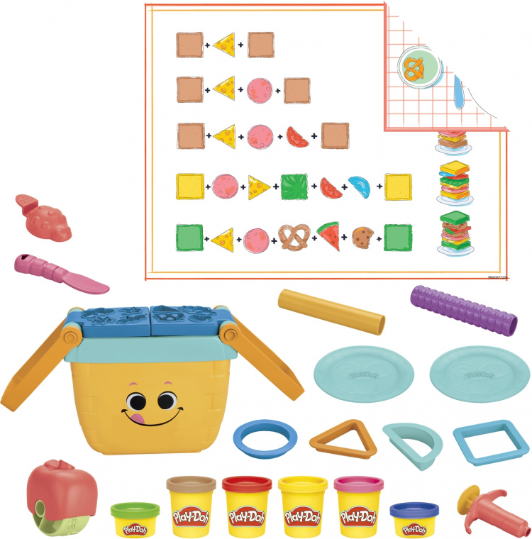 PLAY-DOH Picknick Former Starter Set plasticine set PLAY-DOH Picknick Former Starter Set plasticine set