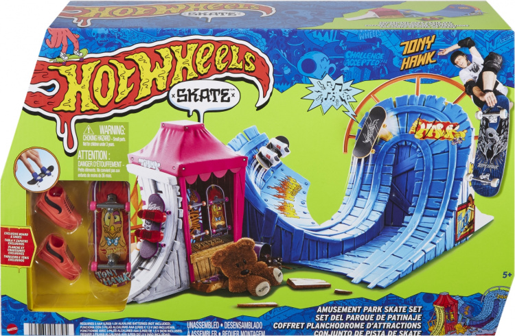 Hot Wheels Skate Amusement Park - finger cooker park