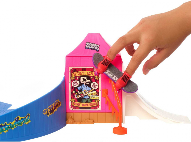 Hot Wheels Skate Amusement Park - finger cooker park