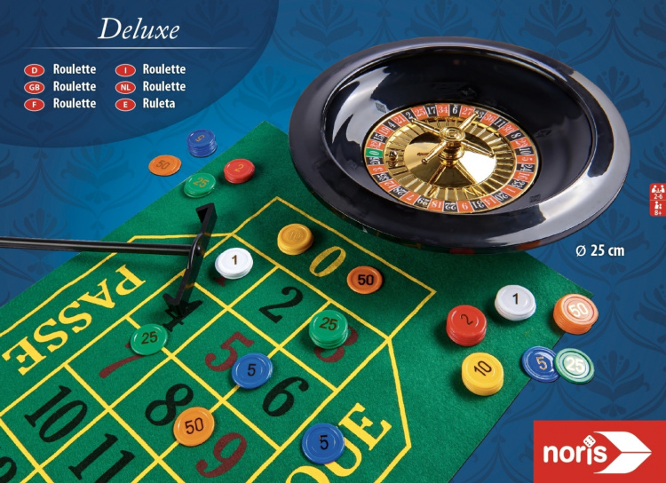 Noris Deluxe roulette, 25 cm