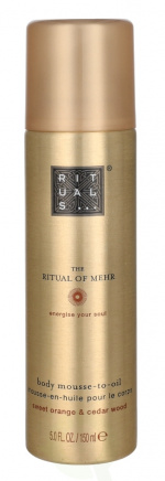Rituals Mehr Body Mousse-To-Oil 150 ml Sweet Orange & Cedar Wood