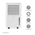 Nedis Avfuktare | 10 l/Dag | Avfuktning / Automatisk / Torr tvätt / Ventilation | Ja | 100 m³/h Nedis Avfuktare | 10 l/Dag | Avfuktning / Automatisk / Torr tvätt / Ventilation | Ja | 100 m³/h