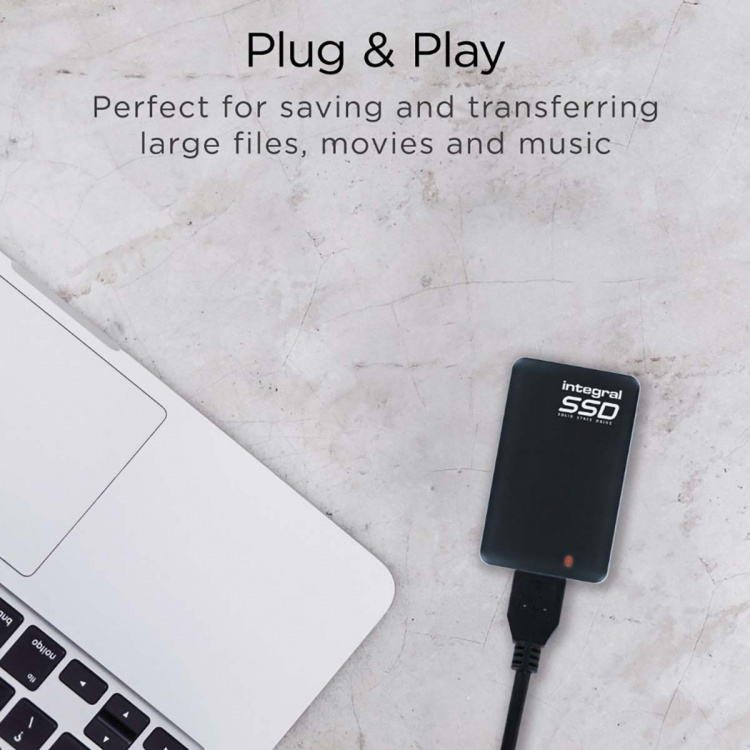Integral 960 GB USB 3.0 bärbar SSD extern
