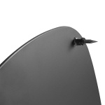 Nedis Högtalar Fäste | Kompatibel med: Sonos® One SL™ / Sonos® One™ / Sonos® PLAY:1™ | Ställ | 10 kg | Fast | Metall / Trä | Brun / Svart