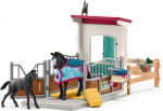 Schleich Horse Club 42611 Hästbox med sto och föl