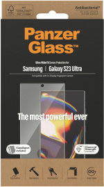 PanzerGlass EasyAligner glasfilm, Samsung Galaxy S23 Ultra PanzerGlass EasyAligner glasfilm, Samsung Galaxy S23 Ultra