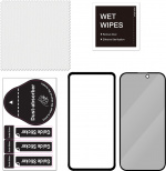 FoneKit Privacy+ Heltäckande härdat glas, iPhone 15 Pro Max
