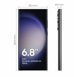 Samsung Galaxy S23 Ultra 5G Enterprise Edition-telefon, 256/8 GB, svart