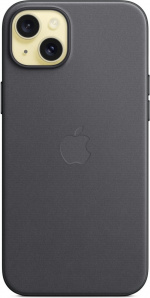 Apple iPhone 15 Plus FineWoven fodral med MagSafe, svart