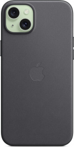 Apple iPhone 15 Plus FineWoven fodral med MagSafe, svart