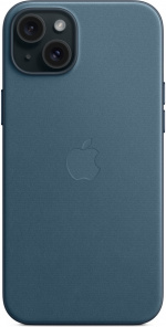 Apple iPhone 15 Plus FineWoven-fodral med MagSafe, Pacific Blue Apple iPhone 15 Plus FineWoven-fodral med MagSafe, Pacific Blue