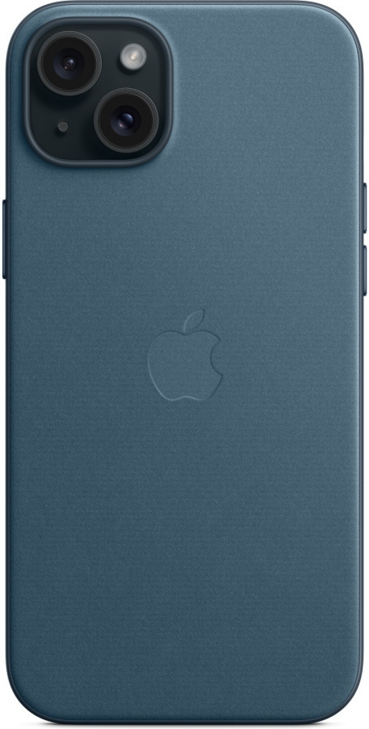 Apple iPhone 15 Plus FineWoven-fodral med MagSafe, Pacific Blue Apple iPhone 15 Plus FineWoven-fodral med MagSafe, Pacific Blue