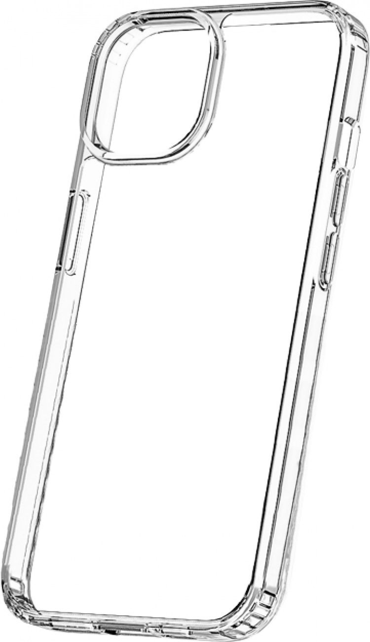 Wave Premium Case silikonfodral, iPhone 15 Pro Max, genomskinlig