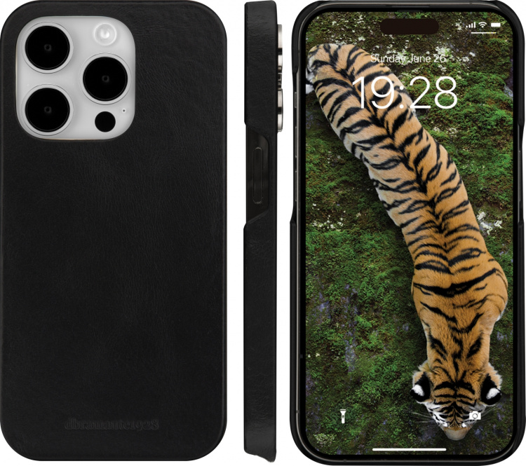 Dbramante1928 Lynge, plånbok och skyddsfodral, iPhone 15 Pro Max, svart Dbramante1928 Lynge, plånbok och skyddsfodral, iPhone 15 Pro Max, svart