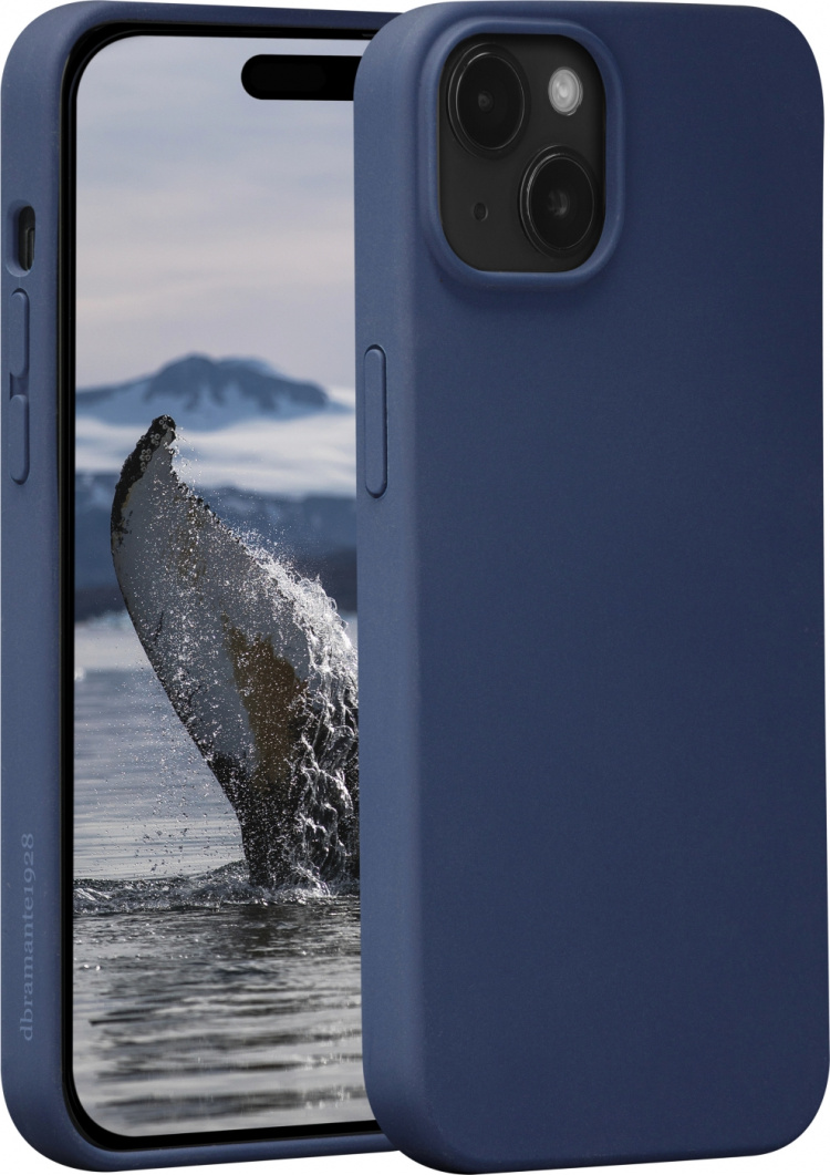 Dbramante1928 Monaco skyddsfodral, iPhone 15, Pacific Blue Dbramante1928 Monaco skyddsfodral, iPhone 15, Pacific Blue