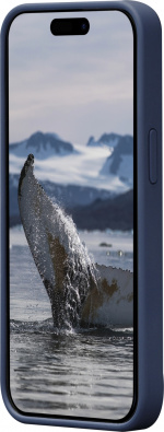 Dbramante1928 Monaco skyddsfodral, iPhone 15, Pacific Blue Dbramante1928 Monaco skyddsfodral, iPhone 15, Pacific Blue