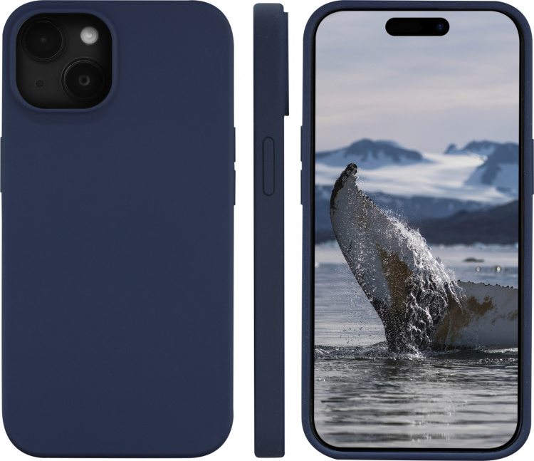 Dbramante1928 Monaco skyddsfodral, iPhone 15, Pacific Blue Dbramante1928 Monaco skyddsfodral, iPhone 15, Pacific Blue