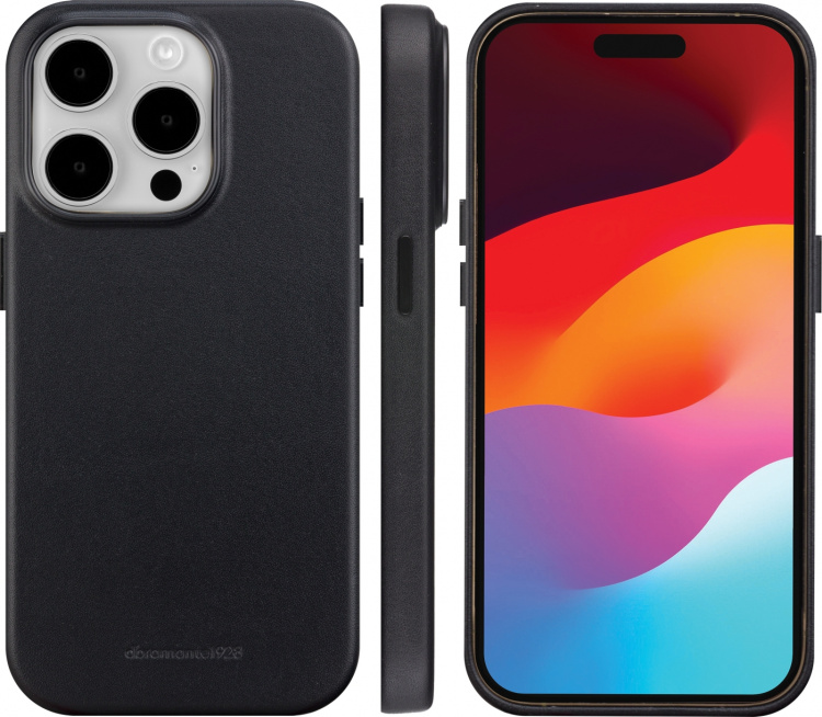 Dbramante1928 Roskilde MagSafe skyddsfodral, iPhone 15 Pro Max, svart