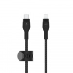 Belkin BOOST CHARGE USB-C to LTG Braided Silicon, 2m, Black