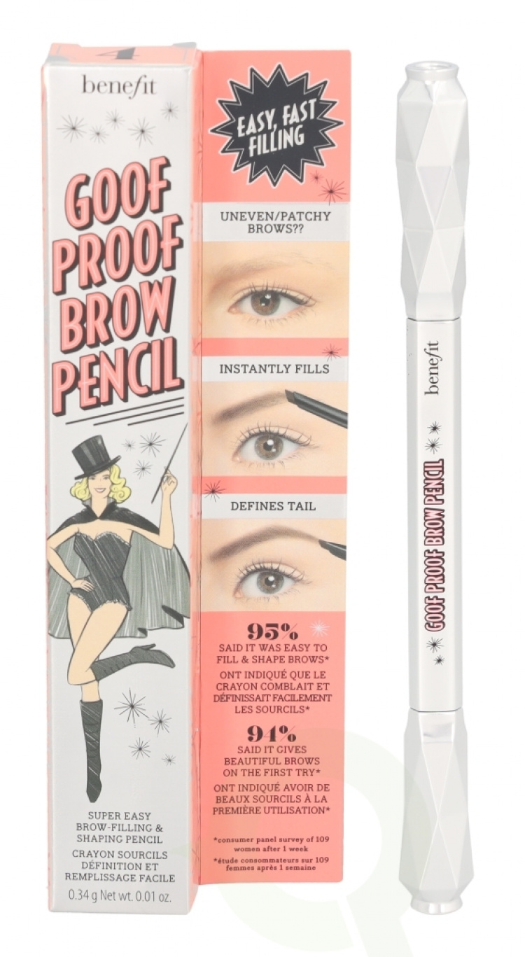 Benefit Goof Proof Brow Shaping Pencil 0.34 gr #04 Warm Deep Brown