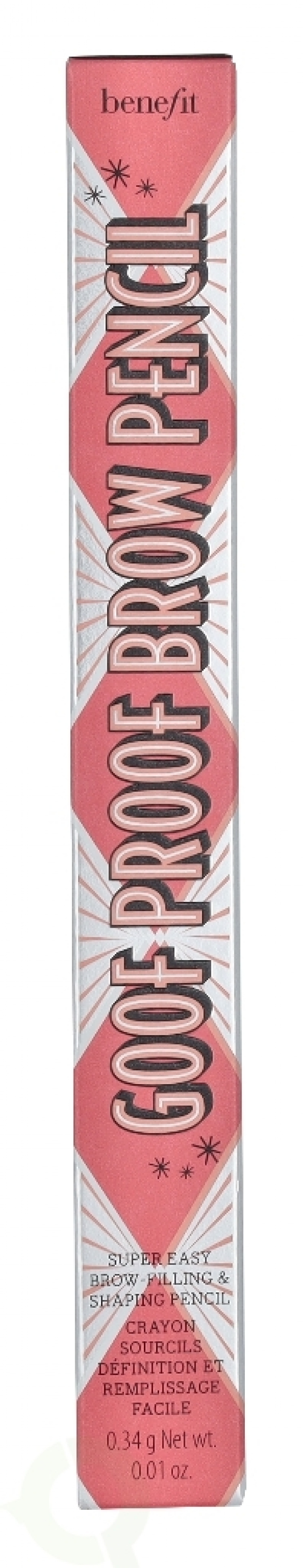 Benefit Goof Proof Brow Shaping Pencil 0.34 gr 5 Warm Black-Brown